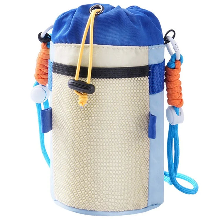 GOE SH007 Stylish Bicycle Bottle Holder Pouch Drawstring Cycling Water Bottle Storage Bag