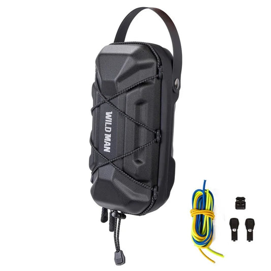 WILD MAN GD6X 2L Electric Scooter Hanging Bag EVA Hard Shell Bicycle Bag for Phone, Repair Tools