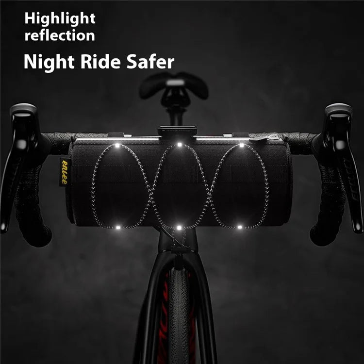 ENLEE Waterproof Bike Handlebar Bag Bicycle Front Tube Bag Crossbody Bag