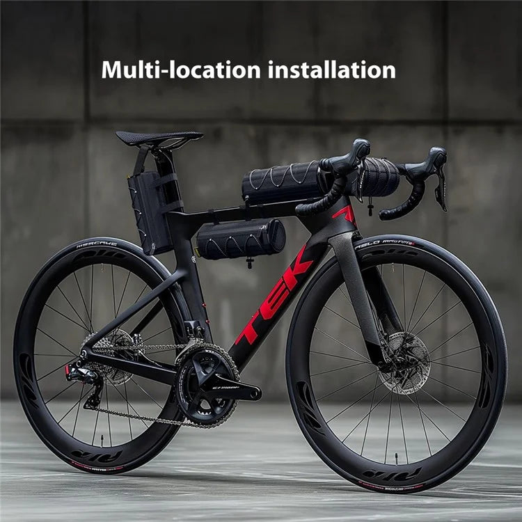 ENLEE Waterproof Bike Handlebar Bag Bicycle Front Tube Bag Crossbody Bag