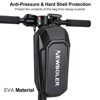 NEWBOLER BAG239 11x8x25cm Waterproof EVA+PU Bike Storage Pouch Commuting E-Scooter Tube Bag