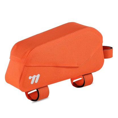 WEST BIKING YP0707385 Bicycle Top Tube Bag Magnetic Flip Cover Design Bike Front Beam Storage Bag