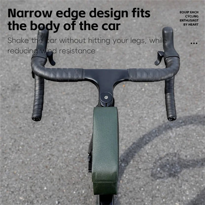 WEST BIKING YP0707385 Bicycle Top Tube Bag Magnetic Flip Cover Design Bike Front Beam Storage Bag