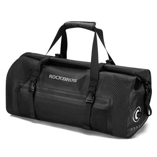 ROCKBROS AS-118 60L Motorcycle Tail Pannier Pack Waterproof PVC Bike Rear Bag