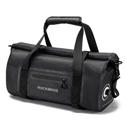 ROCKBROS AS-118 20L Bike Cycling Pannier Waterproof PVC Motorcycle Rear Pack Bag