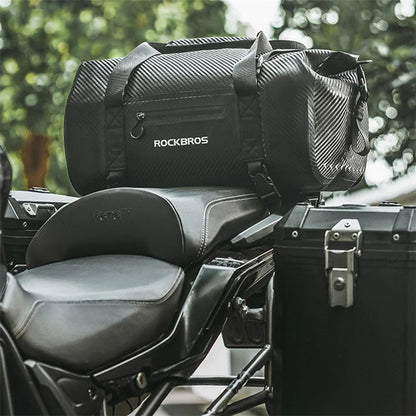 ROCKBROS AS-118 20L Bike Cycling Pannier Waterproof PVC Motorcycle Rear Pack Bag