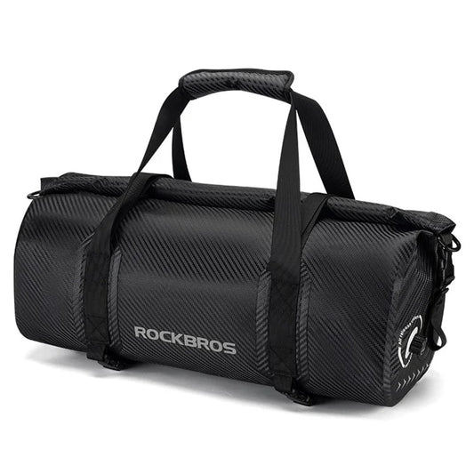 ROCKBROS AS-118 30L Waterproof PVC Bicycle Pannier Rear Pack Motorcycle Storage Bag