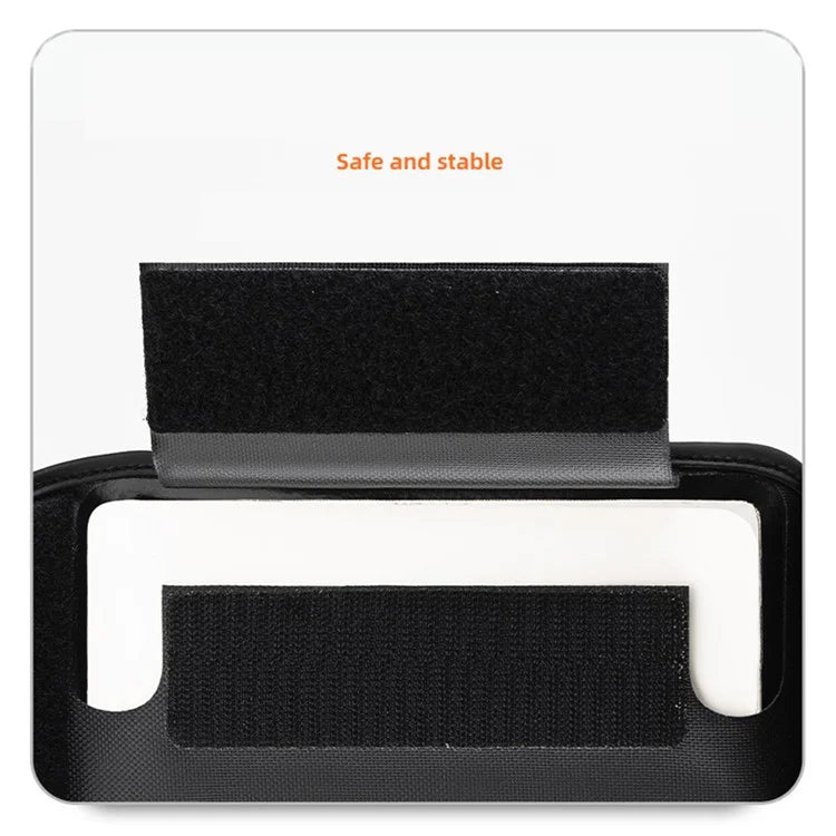 ROCKBROS k001 Polyester+PU Bicycle Hard Shell Phone Bag Front Beam Tube Phone Case for Mountain Bike