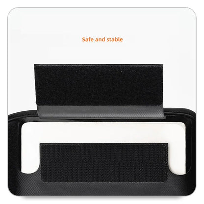ROCKBROS k001 Polyester+PU Bicycle Hard Shell Phone Bag Front Beam Tube Phone Case for Mountain Bike