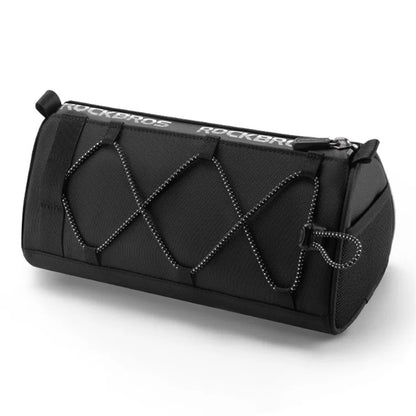 ROCKBROS B114 Bike Handlebar Bag Front Storage Bag with Shoulder Strap for Road Mountain Bike Cycling