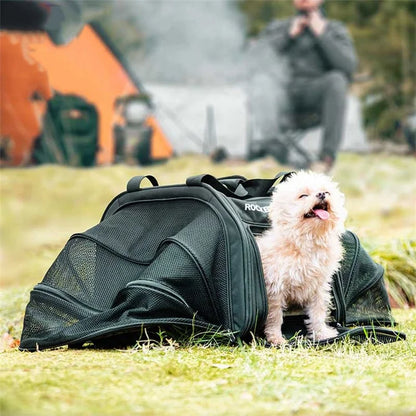 ROCKBROS H30 Bicycle Rear Seat Pet Bag Outdoor Portable Dog Cat Bike Carrier