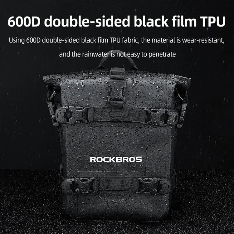 ROCKBROS AS-095 5L Large Capacity Motorcycle Bag Motor Bike Bumper Side Bag Waterproof Shoulder Pack