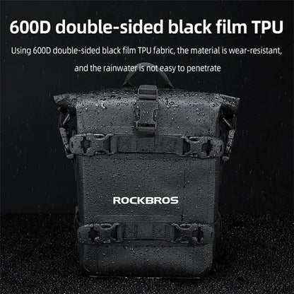 ROCKBROS AS-095 5L Large Capacity Motorcycle Bag Motor Bike Bumper Side Bag Waterproof Shoulder Pack