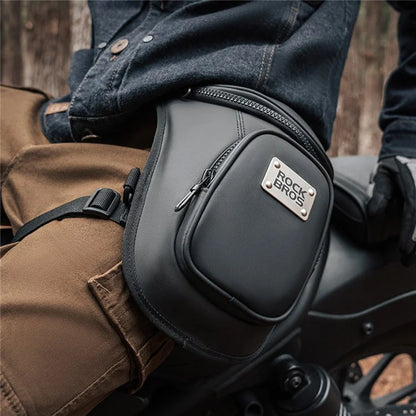 ROCKBROS MTB001 Polyester+PU+EVA Waist Bag Fanny Pack Crossbody Bag Thigh Leg Hip Holster Purse for Cycling
