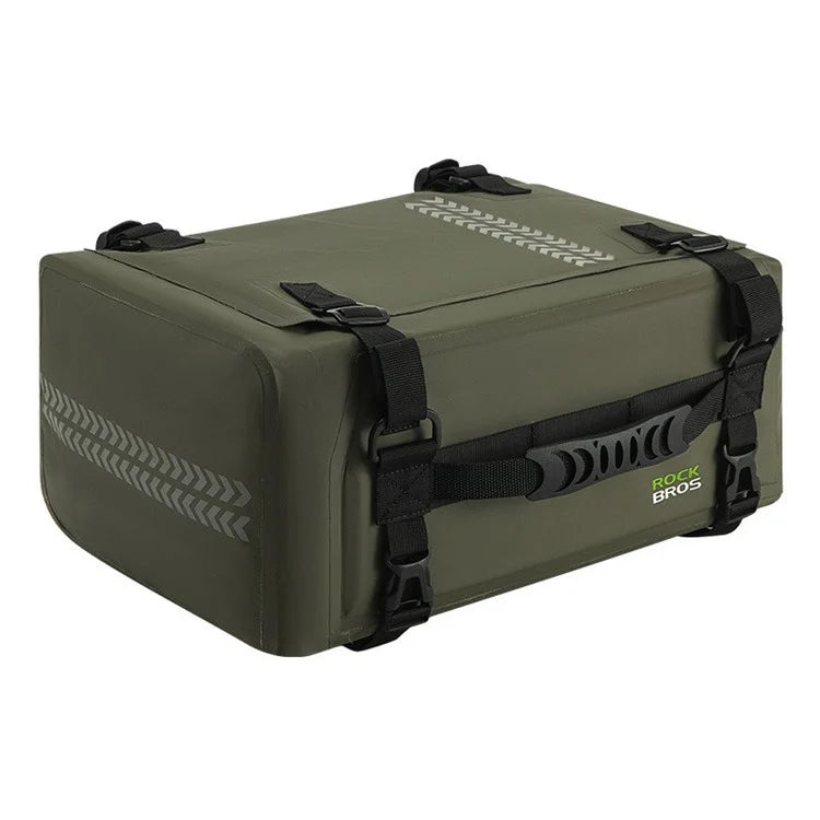 ROCKBROS AS-096 Waterproof Motorcycle Tail Pannier Pack 30L Reflective Motorbike Rear Bag