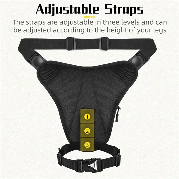 WEST BIKING YP0707352 Motorcycle Leg Bag Oil Tank Bag Crossbody Bag