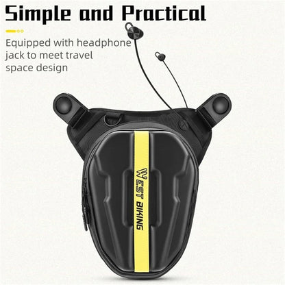 WEST BIKING YP0707352 Motorcycle Leg Bag Oil Tank Bag Crossbody Bag