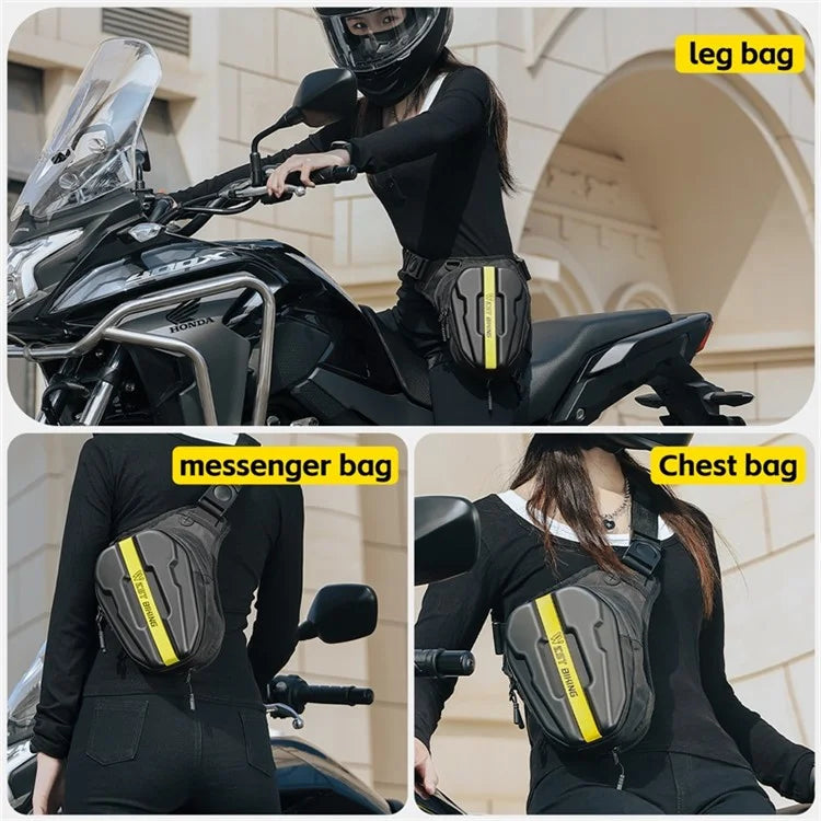 WEST BIKING YP0707352 Motorcycle Leg Bag Oil Tank Bag Crossbody Bag