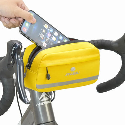 ANMEILU 7051 Bike Handlebar Bag Bicycle Front Frame Bag Cycling Storage Pouch
