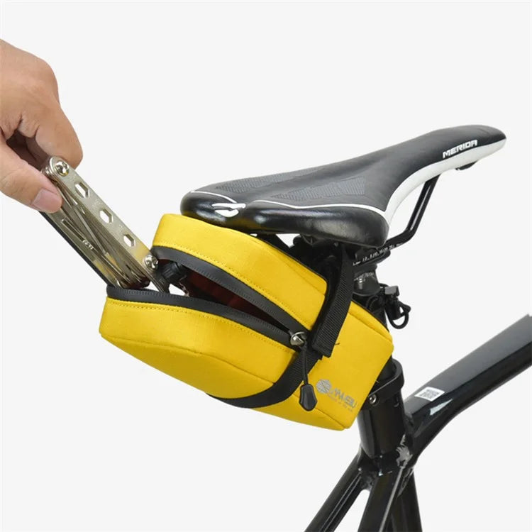 ANMEILU 7052 Road MTB Bike Rear Saddle Bag Bicycle Oxford Cloth Tail Bag