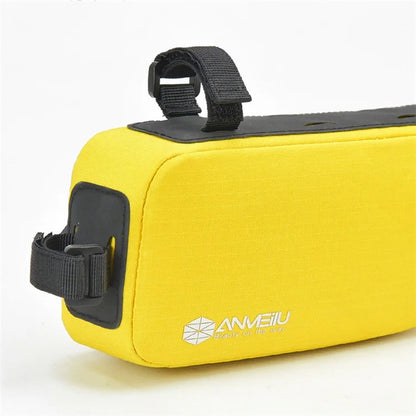 ANMEILU 7050 Bike Triangle Frame Bag Oxford Cloth Bicycle Top Tube Bag Cycling Pouch