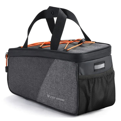 WEST BIKING YP0707360 Bicycle Bike Rear Rack Pannier Pack Cycling Tools Storage Bag