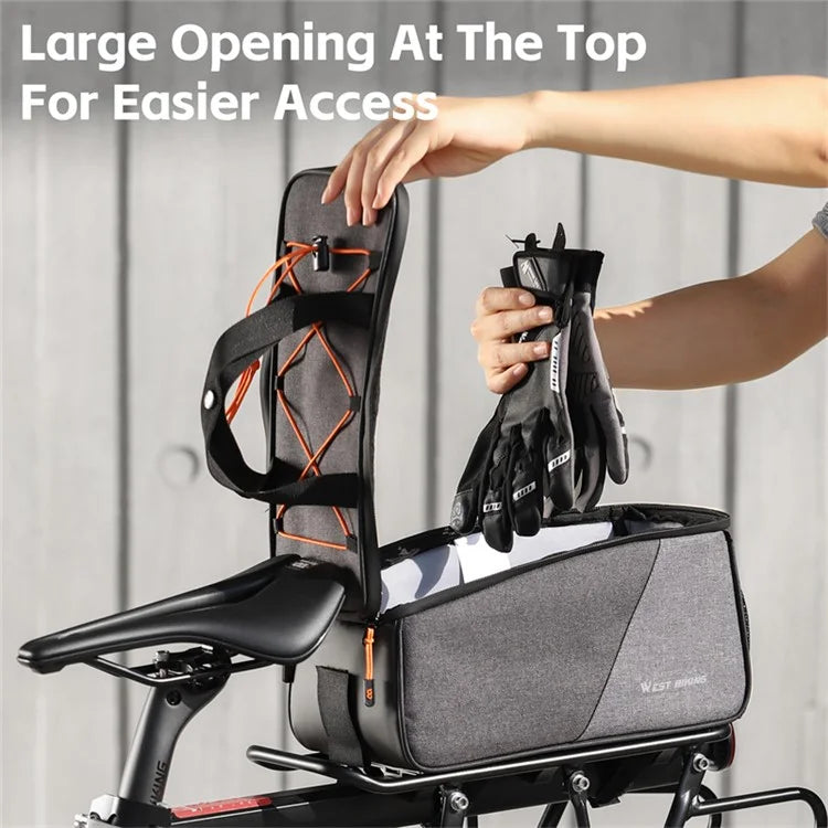 WEST BIKING YP0707360 Bicycle Bike Rear Rack Pannier Pack Cycling Tools Storage Bag