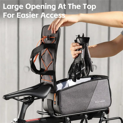 WEST BIKING YP0707360 Bicycle Bike Rear Rack Pannier Pack Cycling Tools Storage Bag