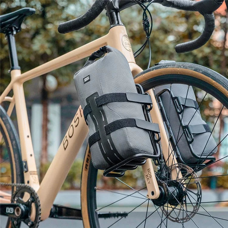 ROCKBROS W013 Bike Front Fork Bag Road MTB Bicycle Cycling Front Fork TPU Storage Bag