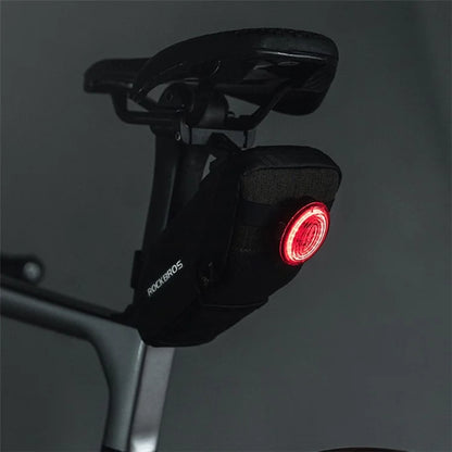 ROCKBROS C53 Bike Saddle Bag Cycling Bicycle Tail Storage Bag with Mudguard