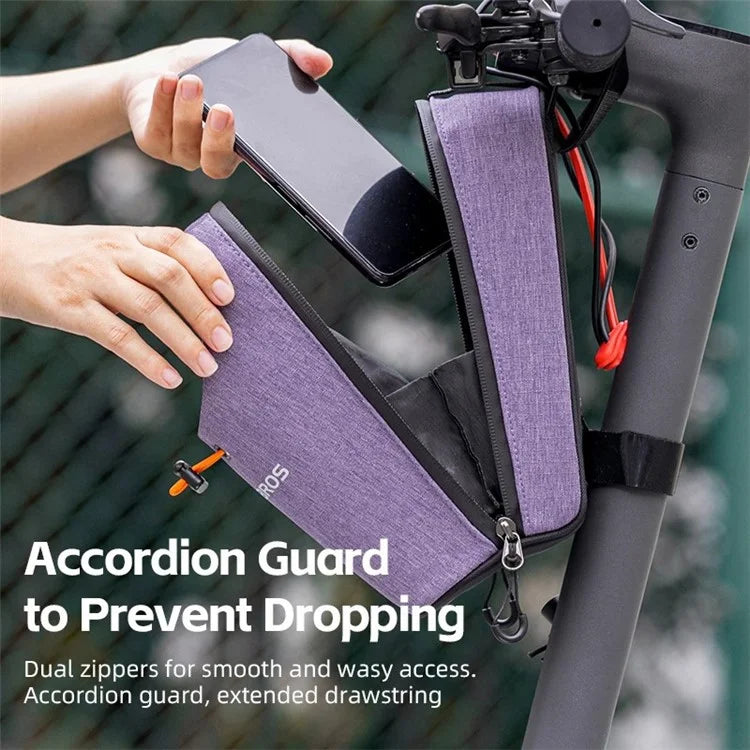 ROCKBROS P002 Bike Front Water Bottle Bag for Folding Bike / Skateboard / Mountain Bike