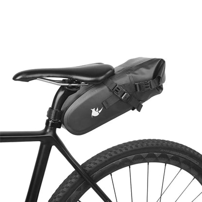 RHINOWALK TF552 4L Outdoor Bicycle Saddle Bag Waterproof MTB Road Bike Tail Bag