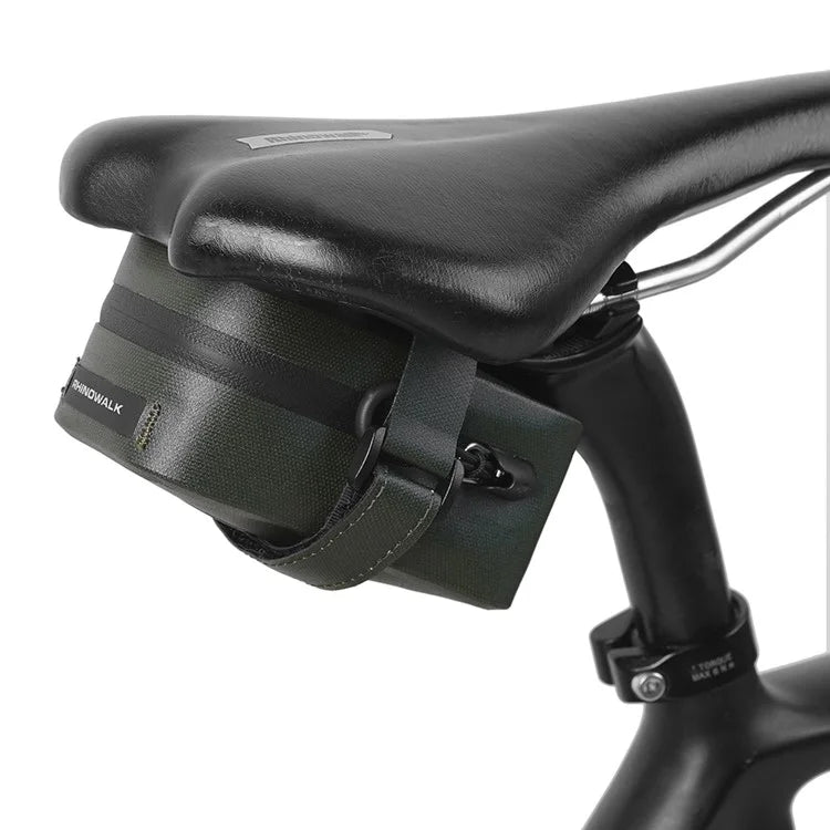 RHINOWALK RK5200 600D Polyester TPU Bike Saddle Bag Waterproof Bicycle Tail Storage Bag