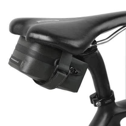 RHINOWALK RK5200 600D Polyester TPU Bike Saddle Bag Waterproof Bicycle Tail Storage Bag