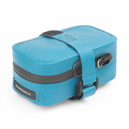 RHINOWALK RK5200 600D Polyester TPU Bike Saddle Bag Waterproof Bicycle Tail Storage Bag