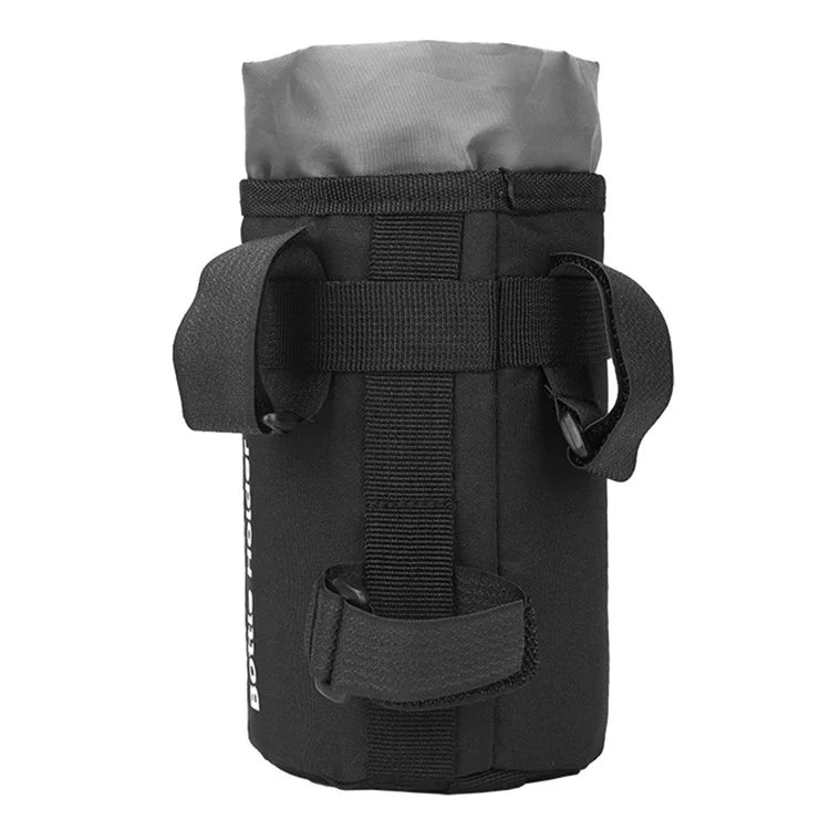 RZAHUAHU YA468 Polyester Bike Handlebar Bag Thermal Water Bottle Holder Pouch for Baby Stroller