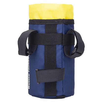 RZAHUAHU YA468 Polyester Bike Handlebar Bag Thermal Water Bottle Holder Pouch for Baby Stroller