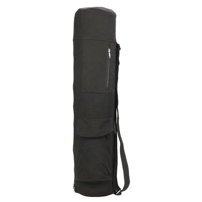 B-SOUL YA254 Yoga Mat Storage Bag Cotton Linen Fitness Pad Carrying Bag