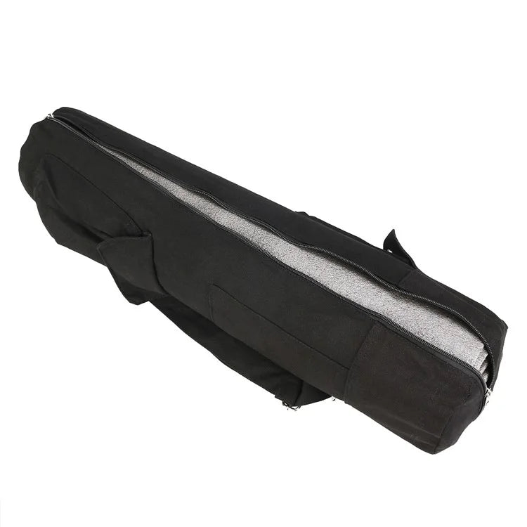 B-SOUL YA254 Yoga Mat Storage Bag Cotton Linen Fitness Pad Carrying Bag