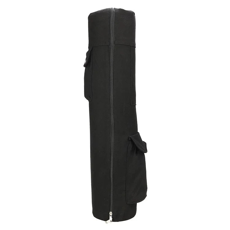 B-SOUL YA254 Yoga Mat Storage Bag Cotton Linen Fitness Pad Carrying Bag