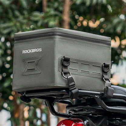 ROCKBROS AS-125 Waterproof Motorcycle Rear Storage Bag Motorbike Tail Rack Pannier Pack