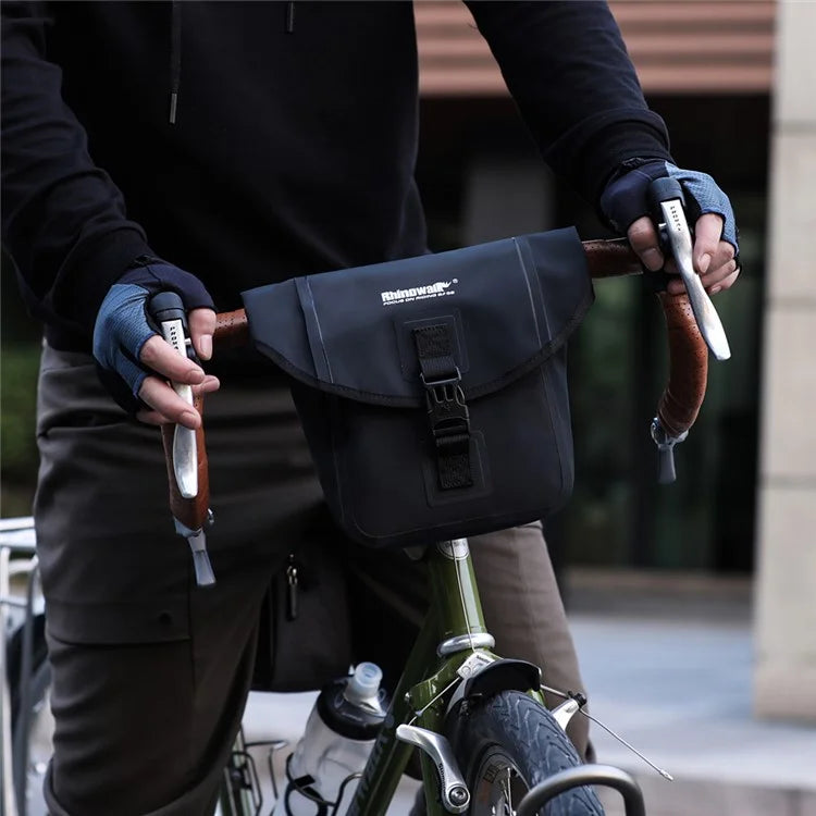 RHINOWALK F80 3.5L Motorcycle Bag Waterproof Storage Pouch with Shoulder Strap