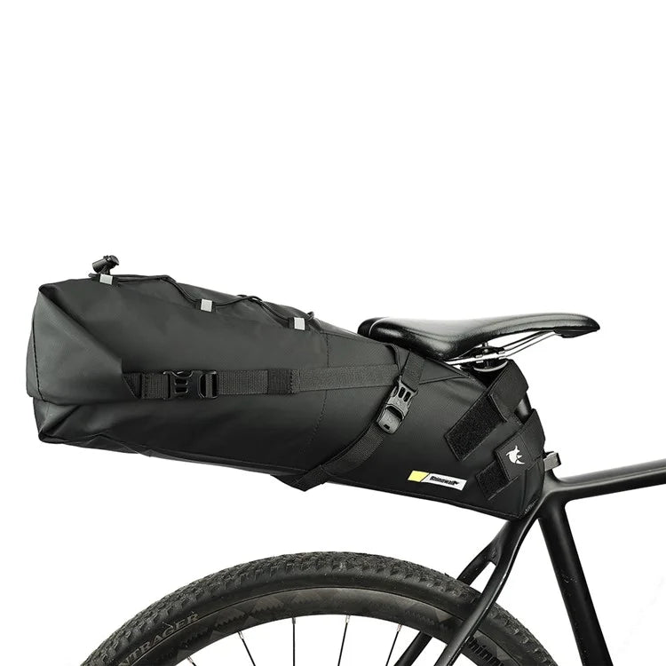 RHINOWALK RK5113 Bicycle Rear Bag 13L Waterproof PVC Polyester Bike Saddle Bag
