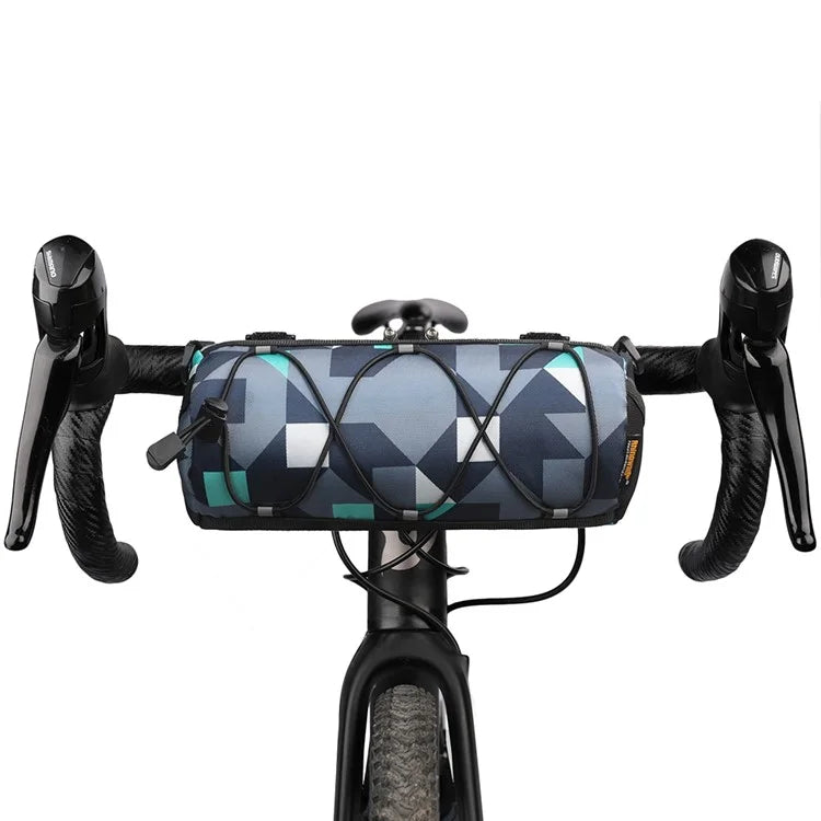 RHINOWALK RK9103 Bicycle Handlebar Bag 900D Polyester Bike Front Tube Bag