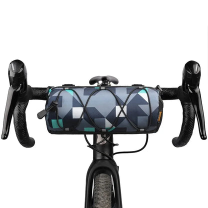 RHINOWALK RK9103 Bicycle Handlebar Bag 900D Polyester Bike Front Tube Bag