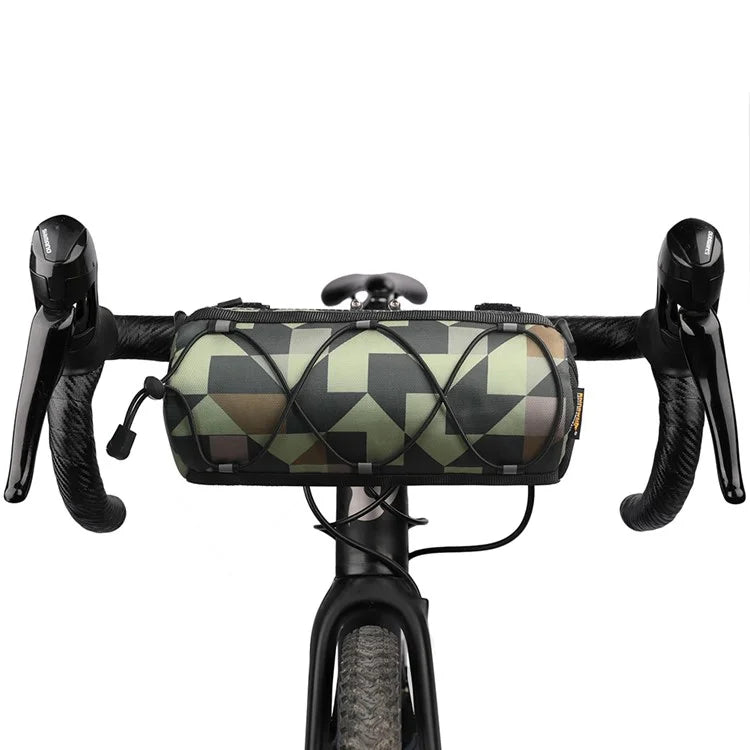 RHINOWALK RK9103 Bicycle Handlebar Bag 900D Polyester Bike Front Tube Bag