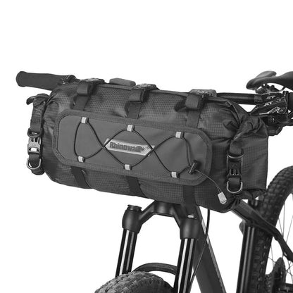 RHINOWALK RK9300 Waterproof Bike Handlebar Tube Bag Crossbody Bag Cycling Pouch