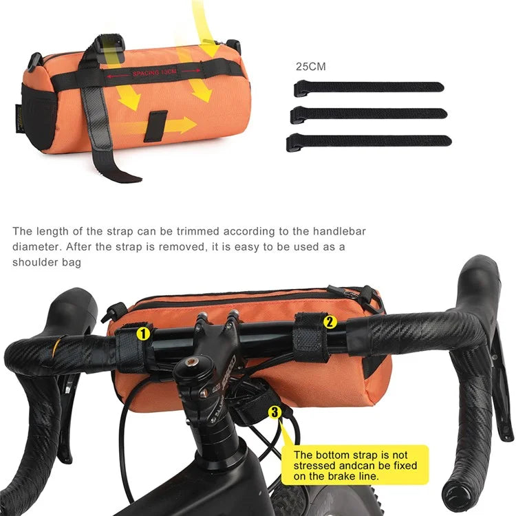 RHINOWALK RK9103 Bicycle Handlebar Front Hanging Bag Bike Front Storage Bag
