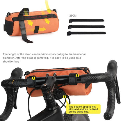 RHINOWALK RK9103 Bicycle Handlebar Front Hanging Bag Bike Front Storage Bag