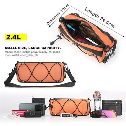 RHINOWALK RK9103 Bicycle Handlebar Front Hanging Bag Bike Front Storage Bag